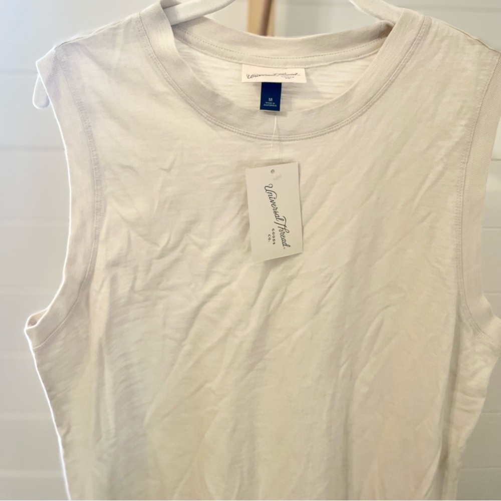 Universal Thread Tan Mini Shift Dress Women's M - Picture 3 of 6